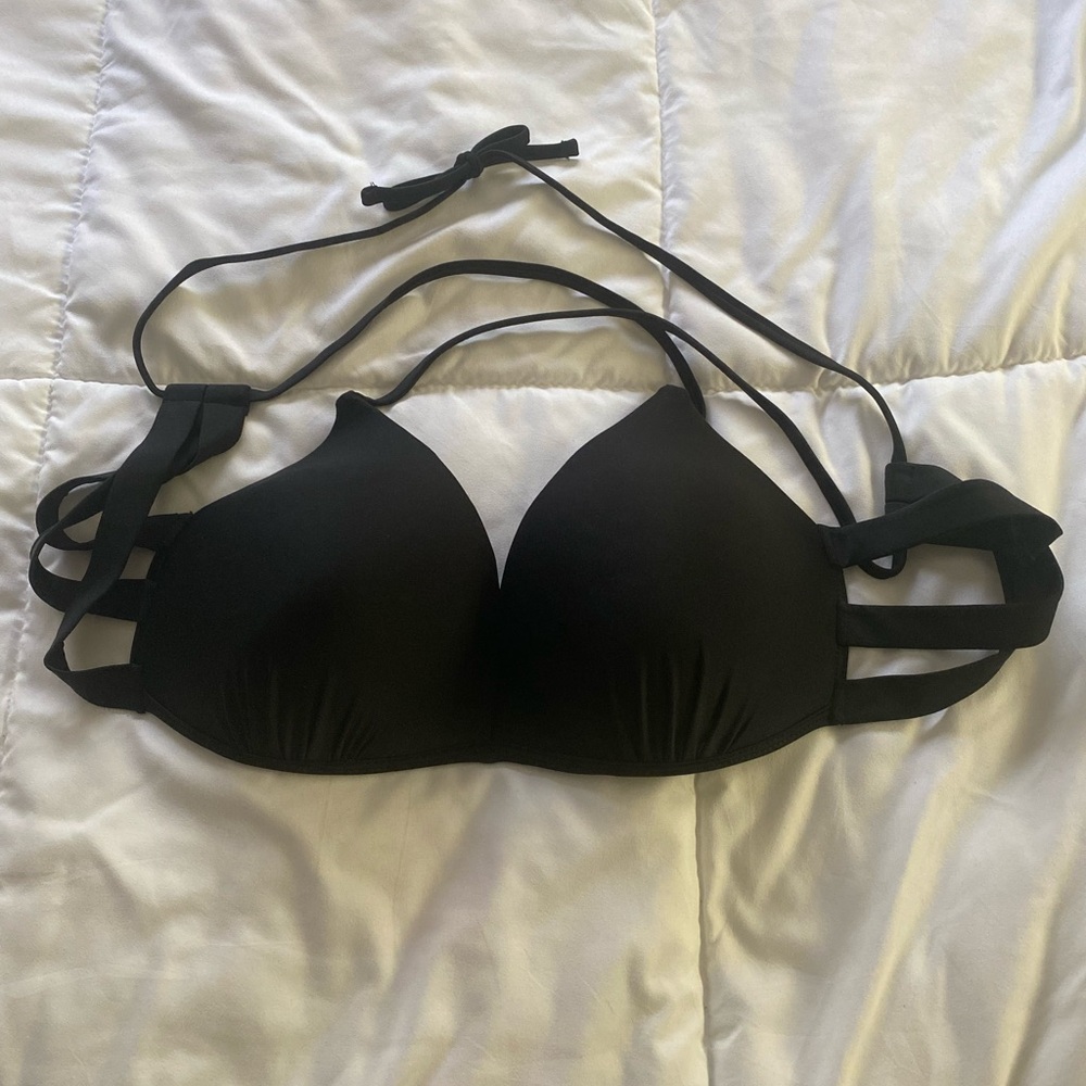 No boundaries bathing suit top size x large black